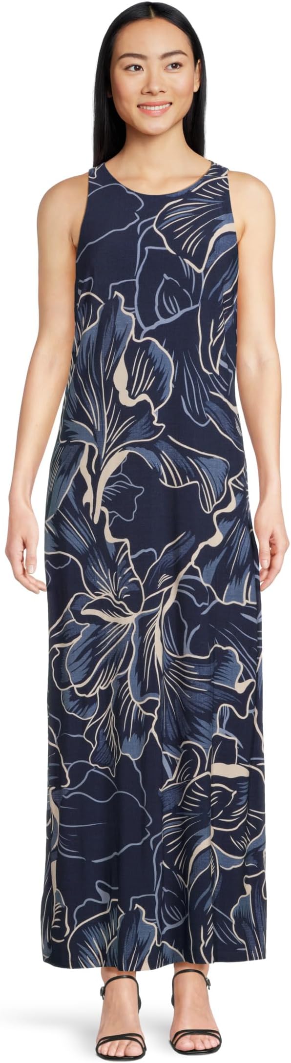 

Платье Tommy Bahama Jasmina Sapphire Sea Maxi Dress, цвет Coastline