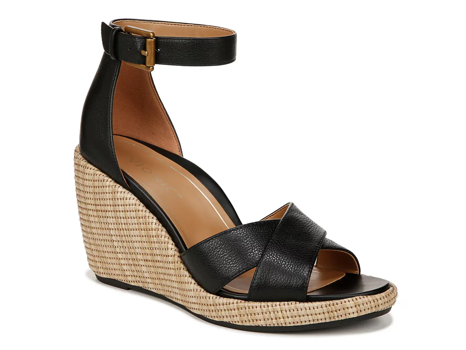 

Сандалии Marina Wedge Sandal Vionic, черный
