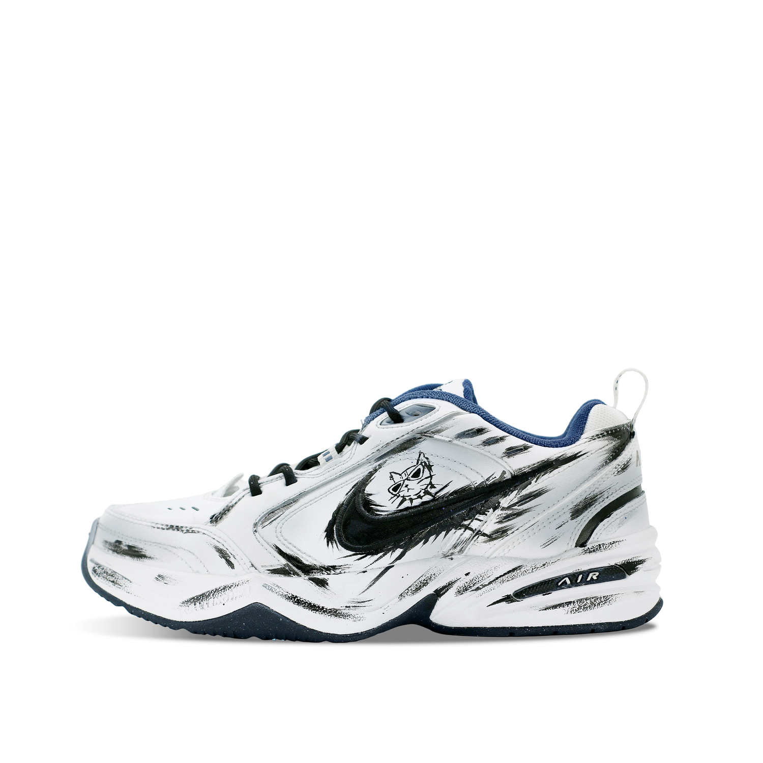 Nike Кроссовки Air Monarch 4 Ghost Cat Cushioning Low top Chunky Sneakers Unisex Gray — фото 3