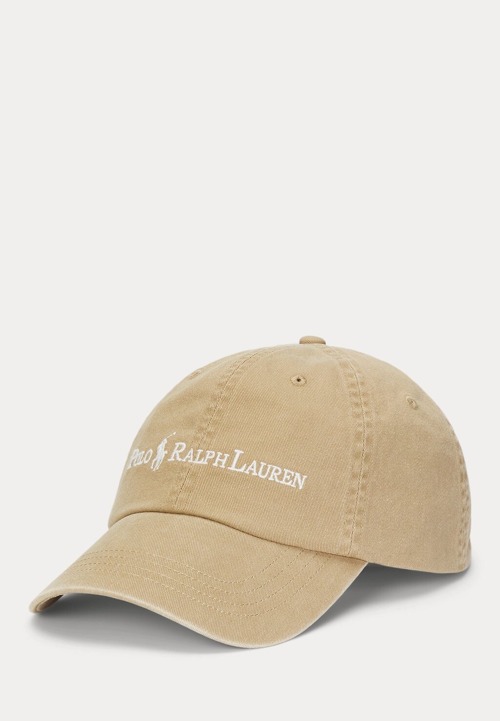 

Бейсболка COTTON TWILL BALL CAP Polo Ralph Lauren, серо-коричневый