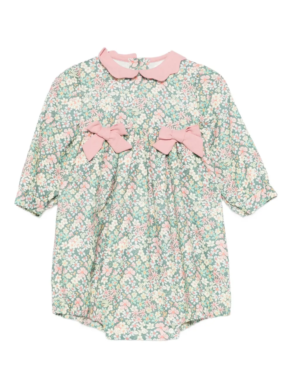 

Комбинезон с цветочным принтом Mariella Ferrari, зеленый