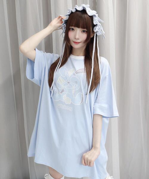 

Футболка с принтом темного кролика Whinny