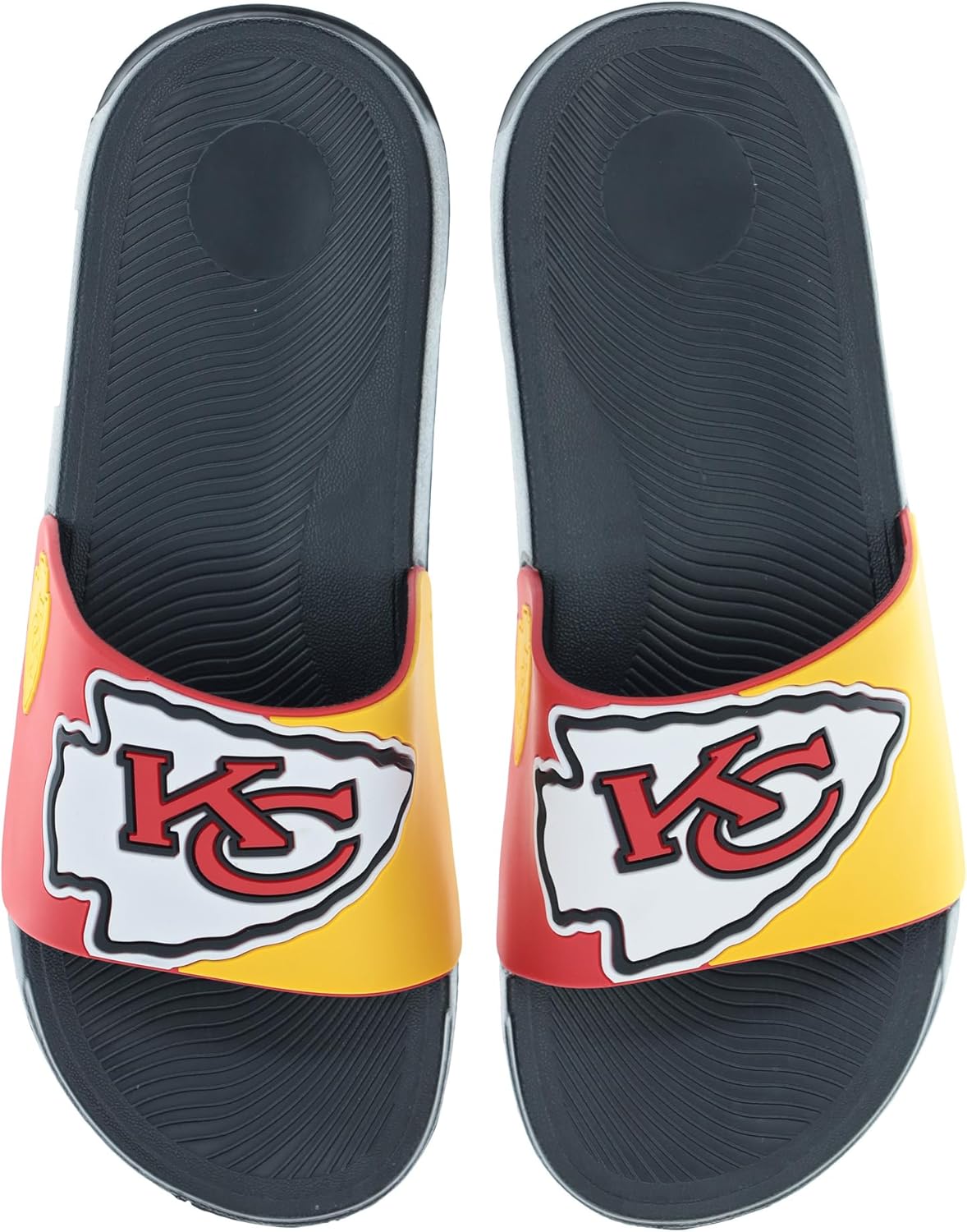 

Мужские сланцы FOCO с крупным логотипом NFL, Kansas City Chiefs