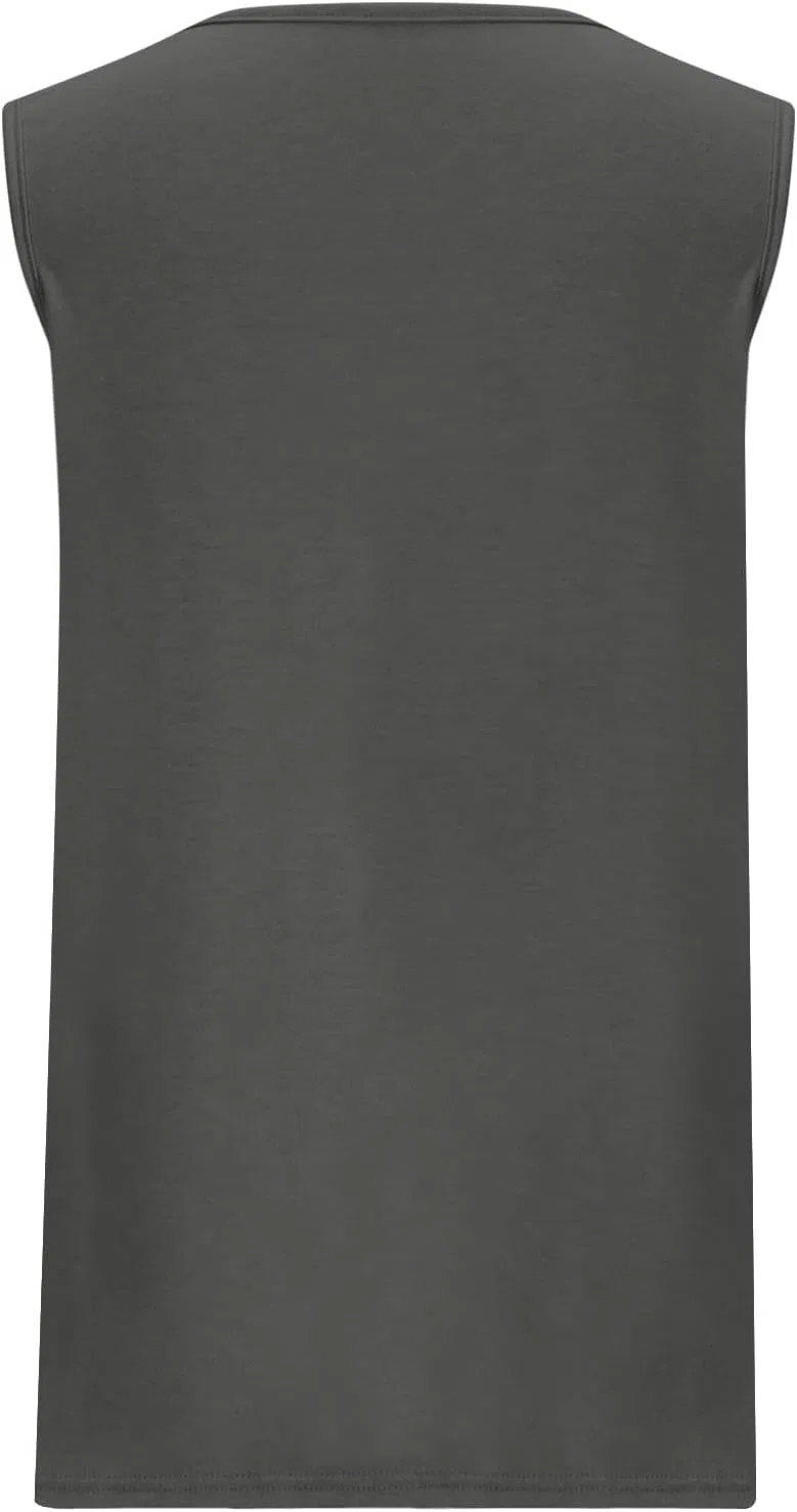 Женский топ с v-образным вырезом, короткий рукав, Polyester, серый — фото 4