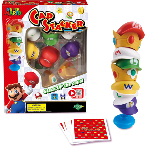 

Настольная игра Cap Stacker- Super Mario