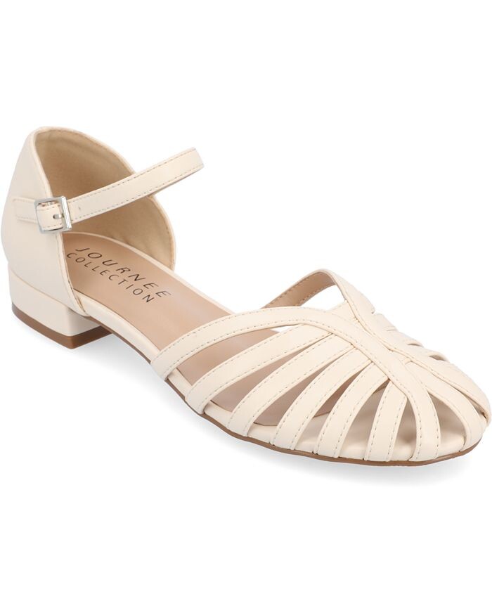 Женская Джоанна Флэт Journee Collection, цвет Beige