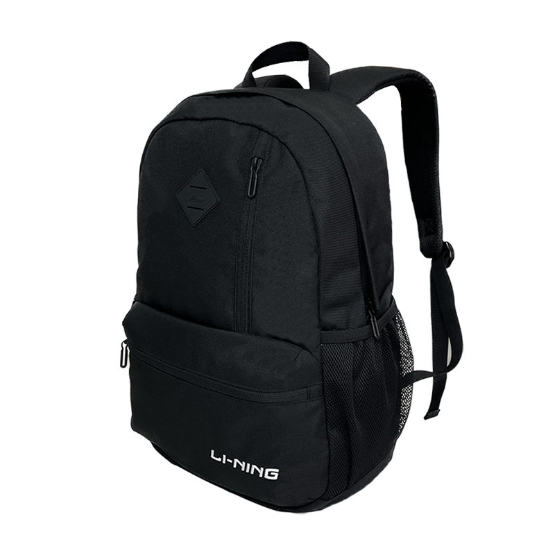

LINING Полиэстеровый рюкзак обычный унисекс черный, Black