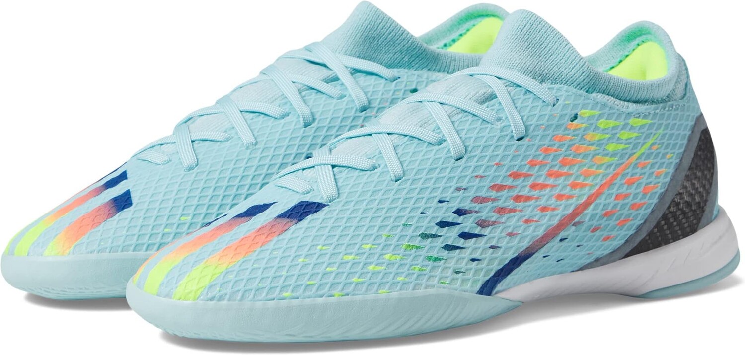 

Кроссовки adidas X Speedportal.3 Indoor, цвет Clear Aqua/Solar Red/Power Blue