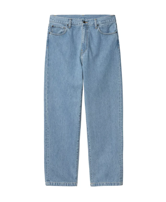 

Выбеленные джинсы с синим камнем Carhartt Wip, синий