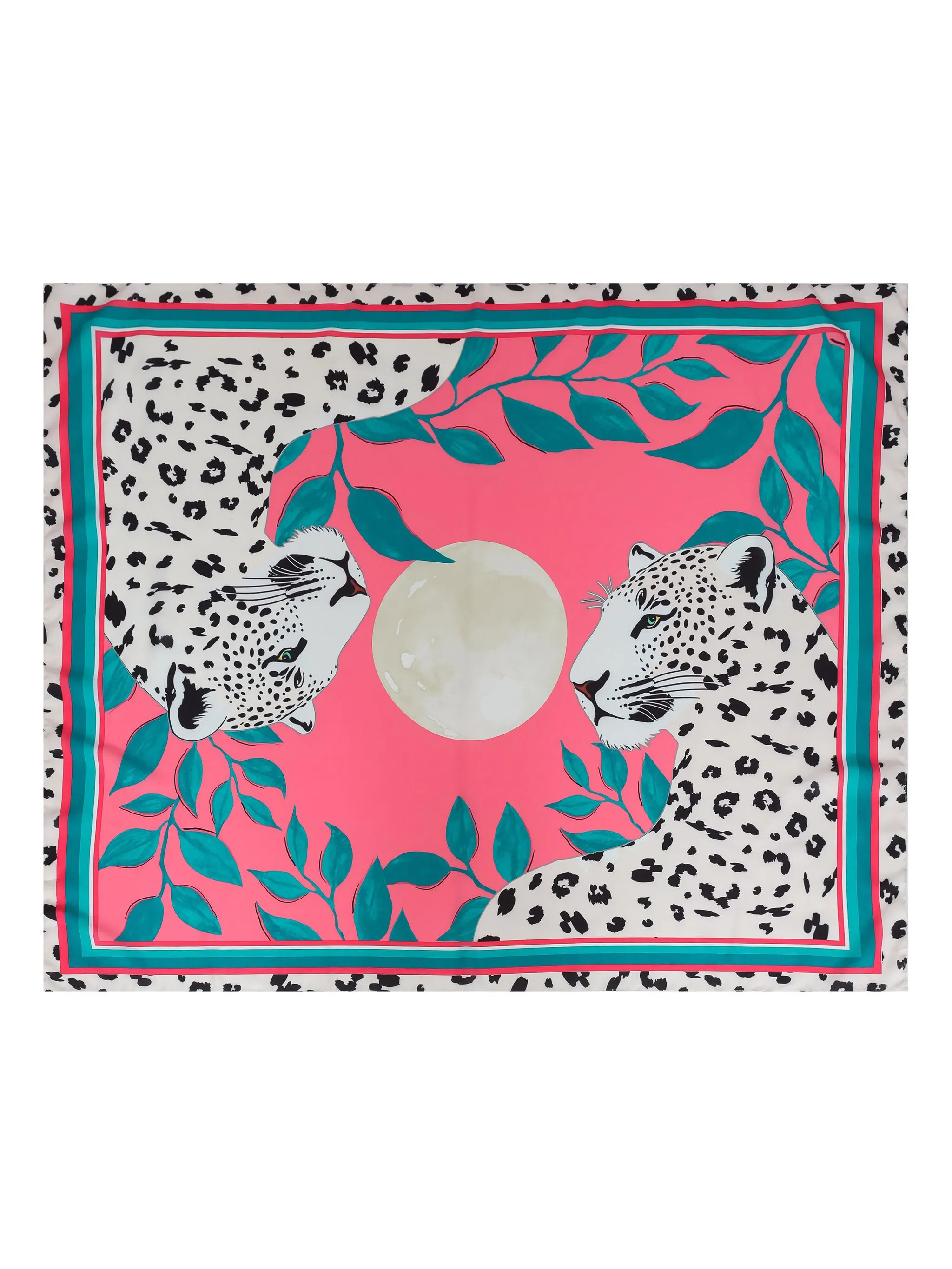 

Пляжная накидка с принтом Brigitte, белый