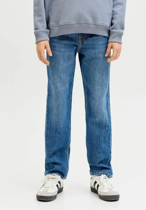 Джинсы Jack & Jones Junior, JJICLARK JJCLASSIC NS 415 LN JNR, прямой крой, синий деним — фото 2