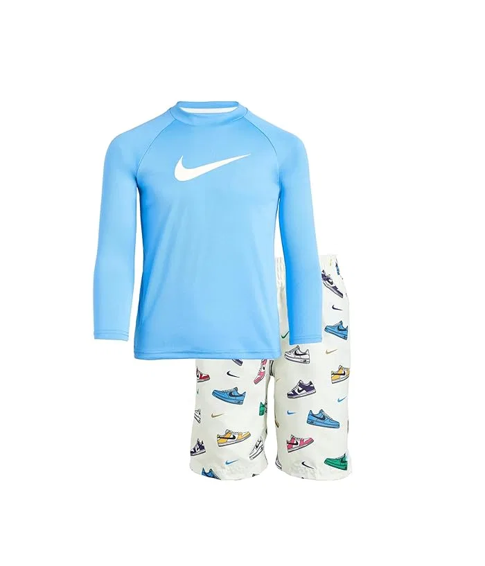 Купальный костюм с защитой UPF 40+ Nike Kids, Sail