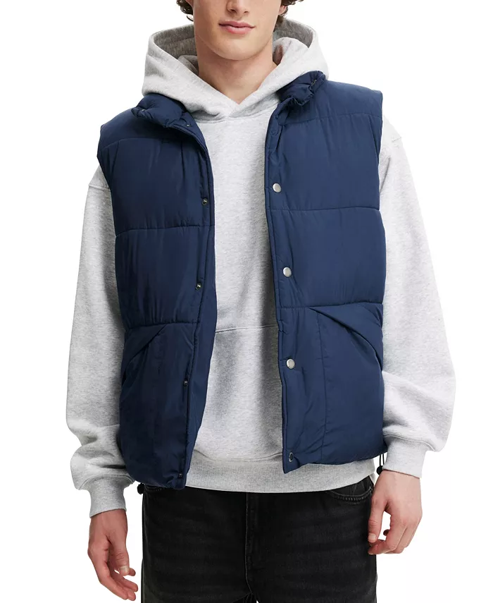 

Мужская утепленная жилетка Vermont COTTON ON, синий