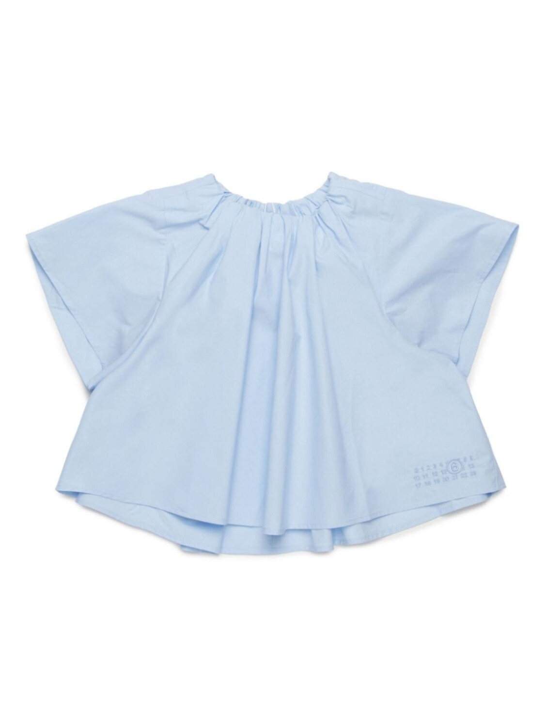 

Блузка Numbers MM6 Maison Margiela Kids, синий