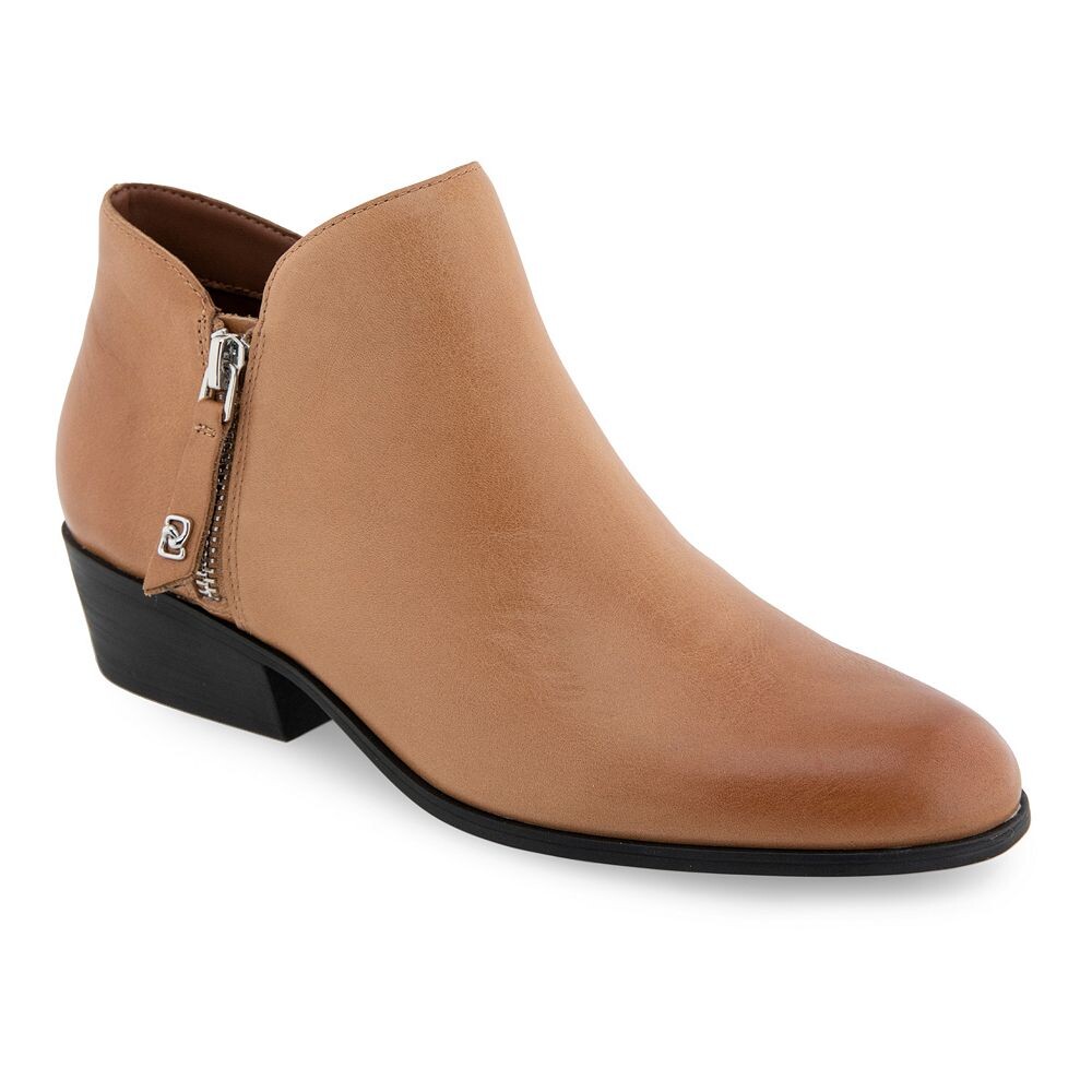

Женские кожаные ботильоны Aerosoles Collaroy, цвет Camel Burnished