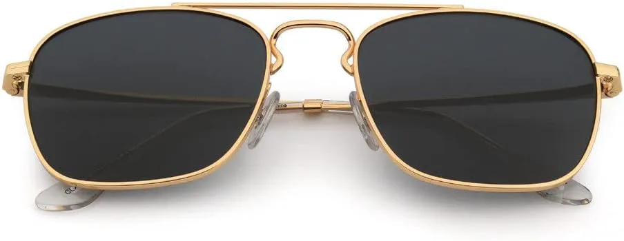 

Модные солнцезащитные очки с линзами для мужчин и женщин, квадратной оправы, металлическая рама, защита от ультрафиолета UV400, SUN706 Generic, Clx0021 C1