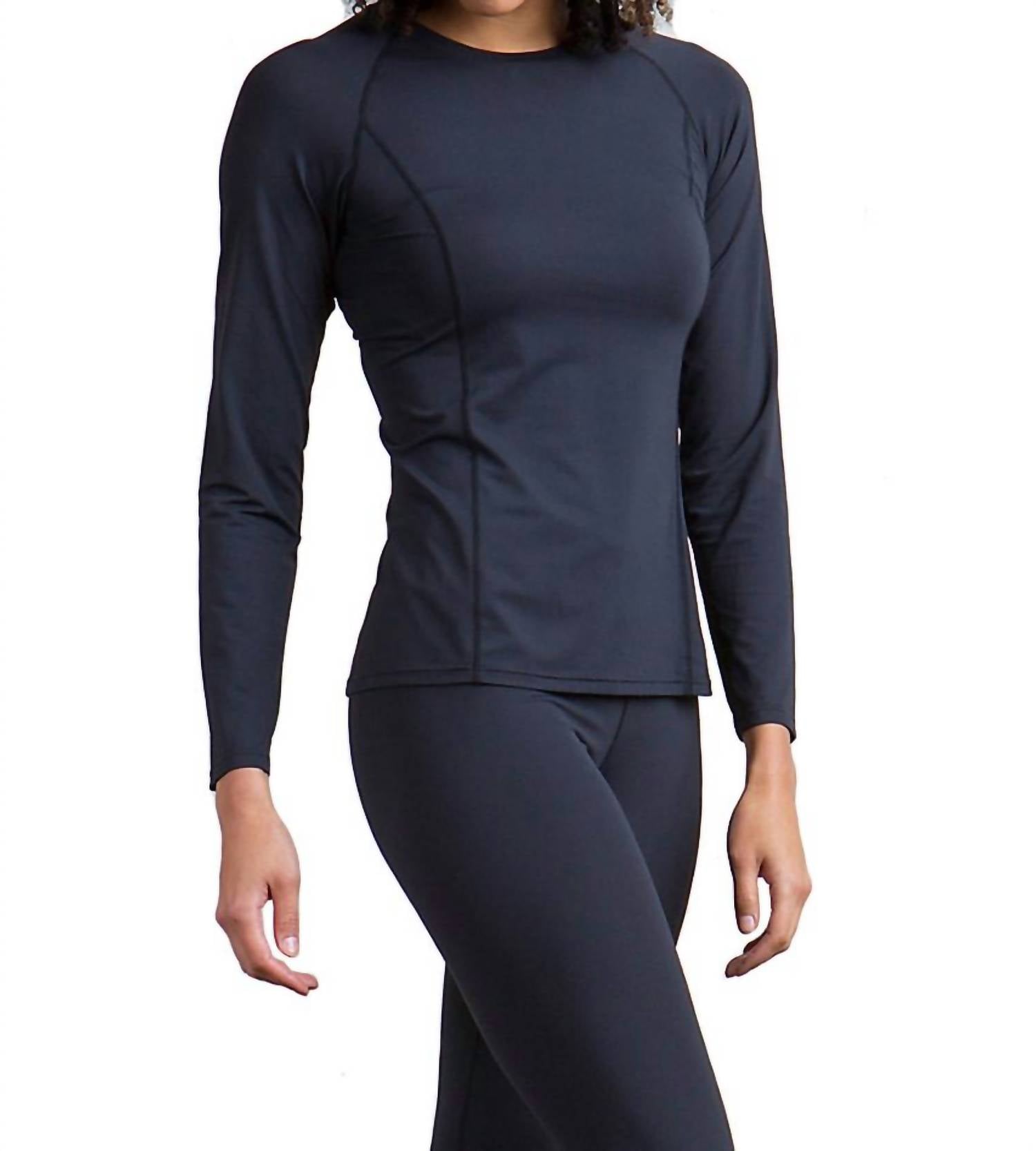 

Футболка-труба Give-N-Go Performance Base Layer черного цвета ExOfficio