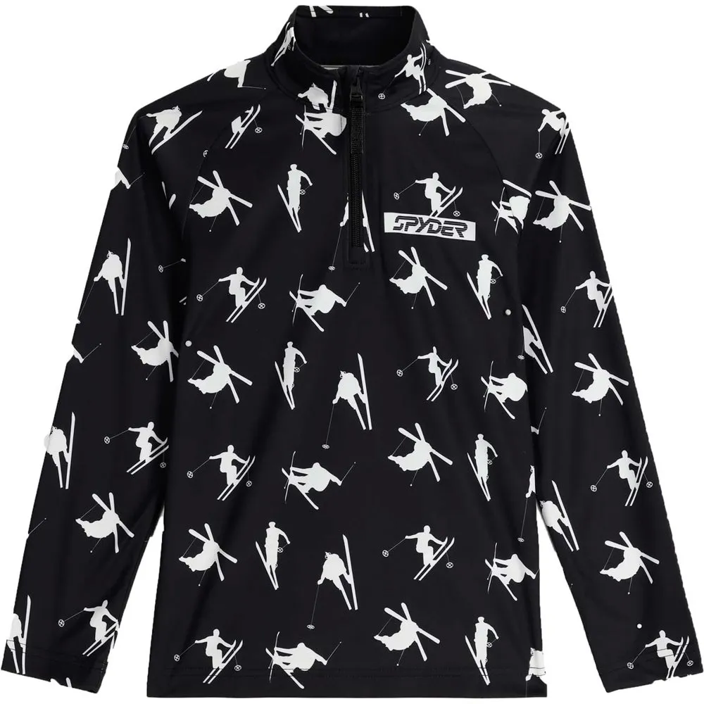 

Флис Spyder Ski Day half zip, черный