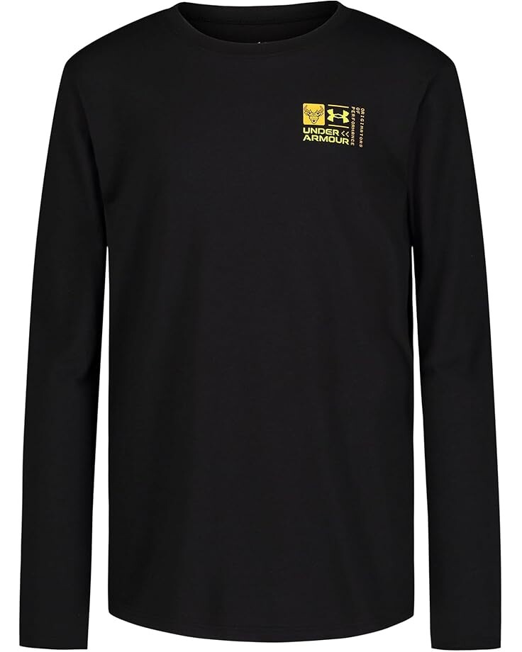 

Лонгслив Under Armour Kids Linux Elk Long Sleeve Tee, черный