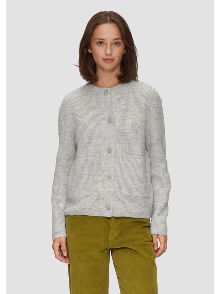 

Кардиган sOliver Strickjacke langarm, серый