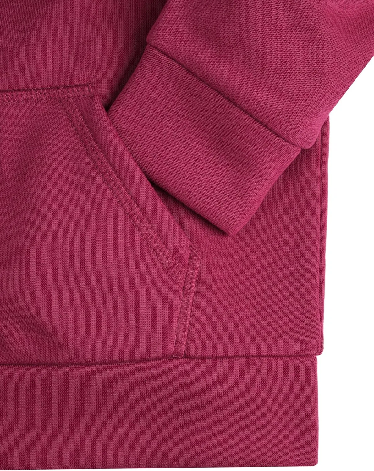 Детская худи на молнии PUMA, Berry — фото 4