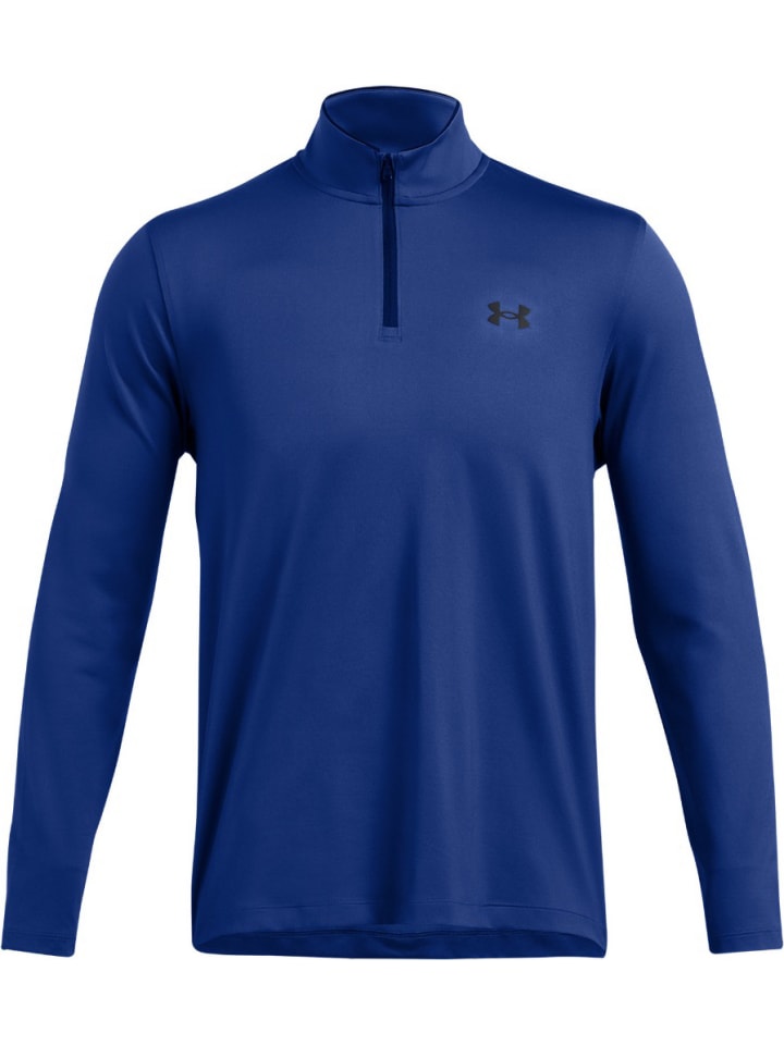 

Лонгслив Ua Matchplay 1/4 Zip Under Armour, синий