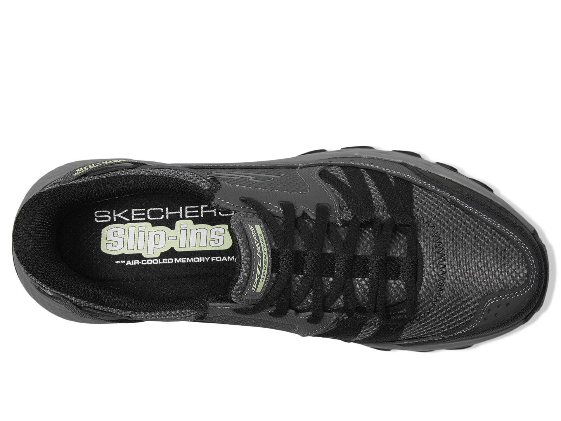 Туфли SKECHERS Dynamite AT Escapar Hands Free Slip-in, цвет Charcoal/Black — фото 2