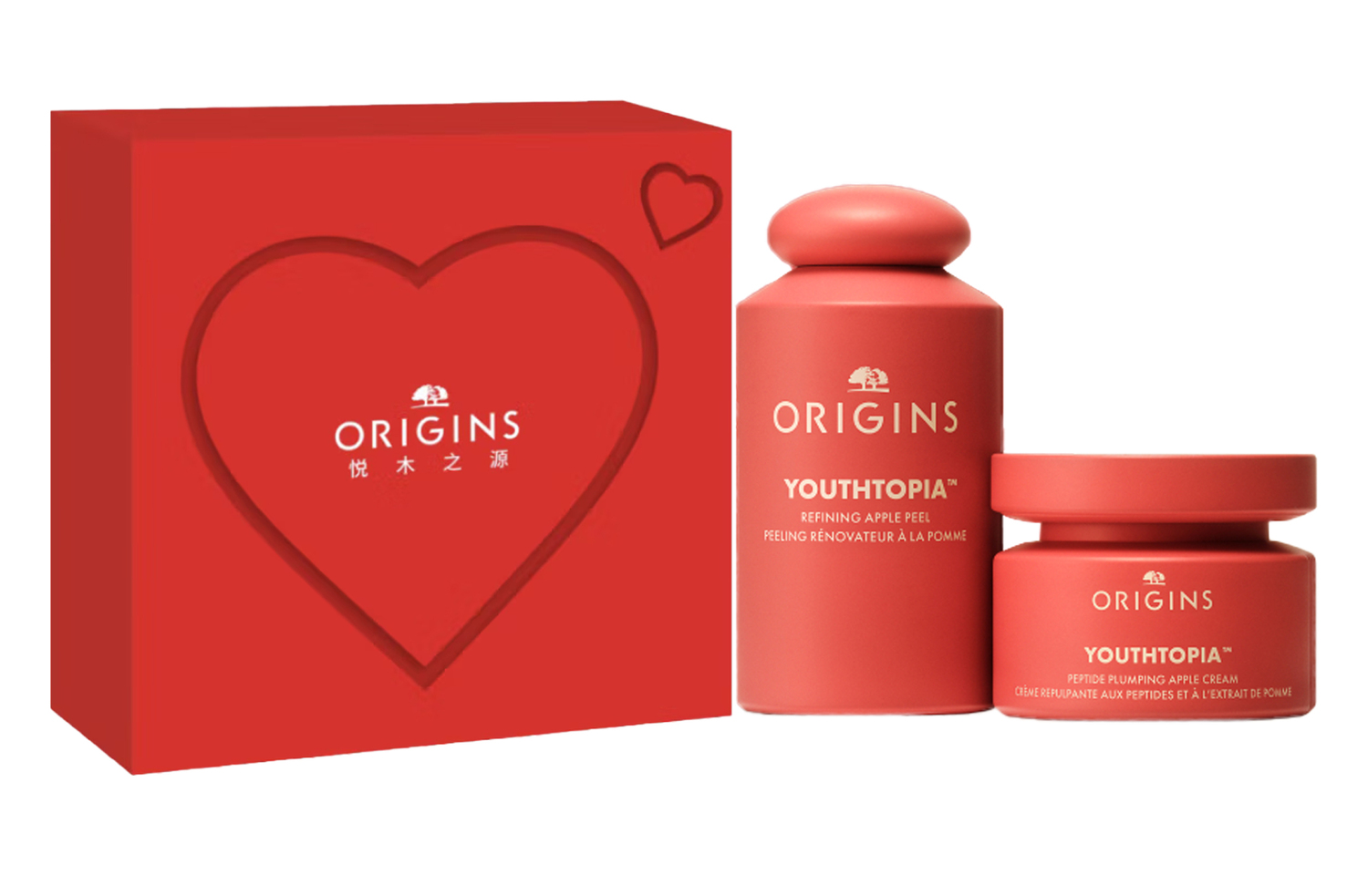 

Yuemuzhiyuan limited edition яблочная полирующая бутылочка крем наборы для ухода за кожей увлажняющий 50мл+100мл ORIGINS