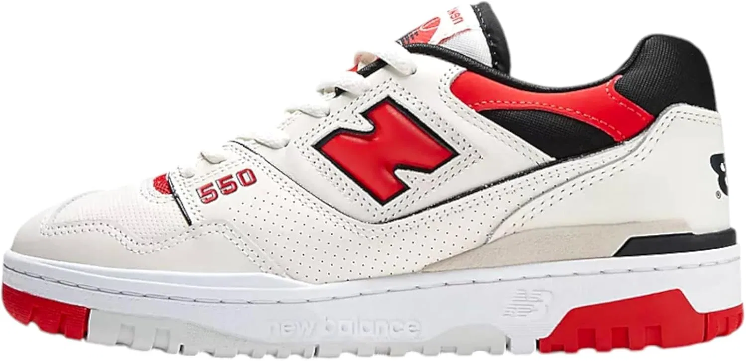 Баскетбольные кроссовки New Balance 550 - BB550NCA, White / Red / Black