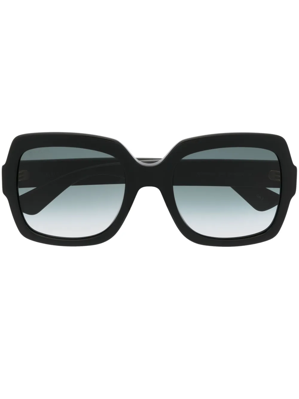 

Солнцезащитные очки в массивной оправе с логотипом Gucci Eyewear, черный