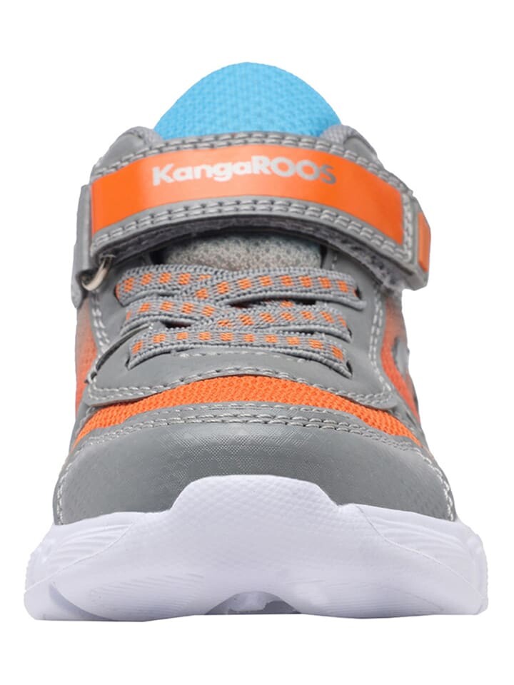 Высокие кроссовки Kangaroos Sneakers K-SLB Clave Mid EV, цвет Blau/Orange — фото 4
