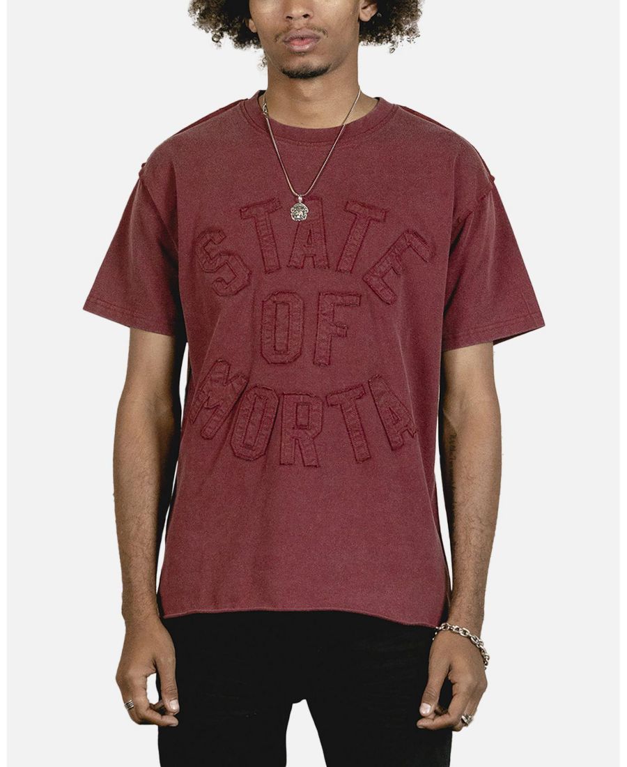 

Мужская футболка State Of Morta с аппликацией, красная SAINT MORTA, No Color, Красный, Мужская футболка State Of Morta с аппликацией, красная SAINT MORTA, No Color