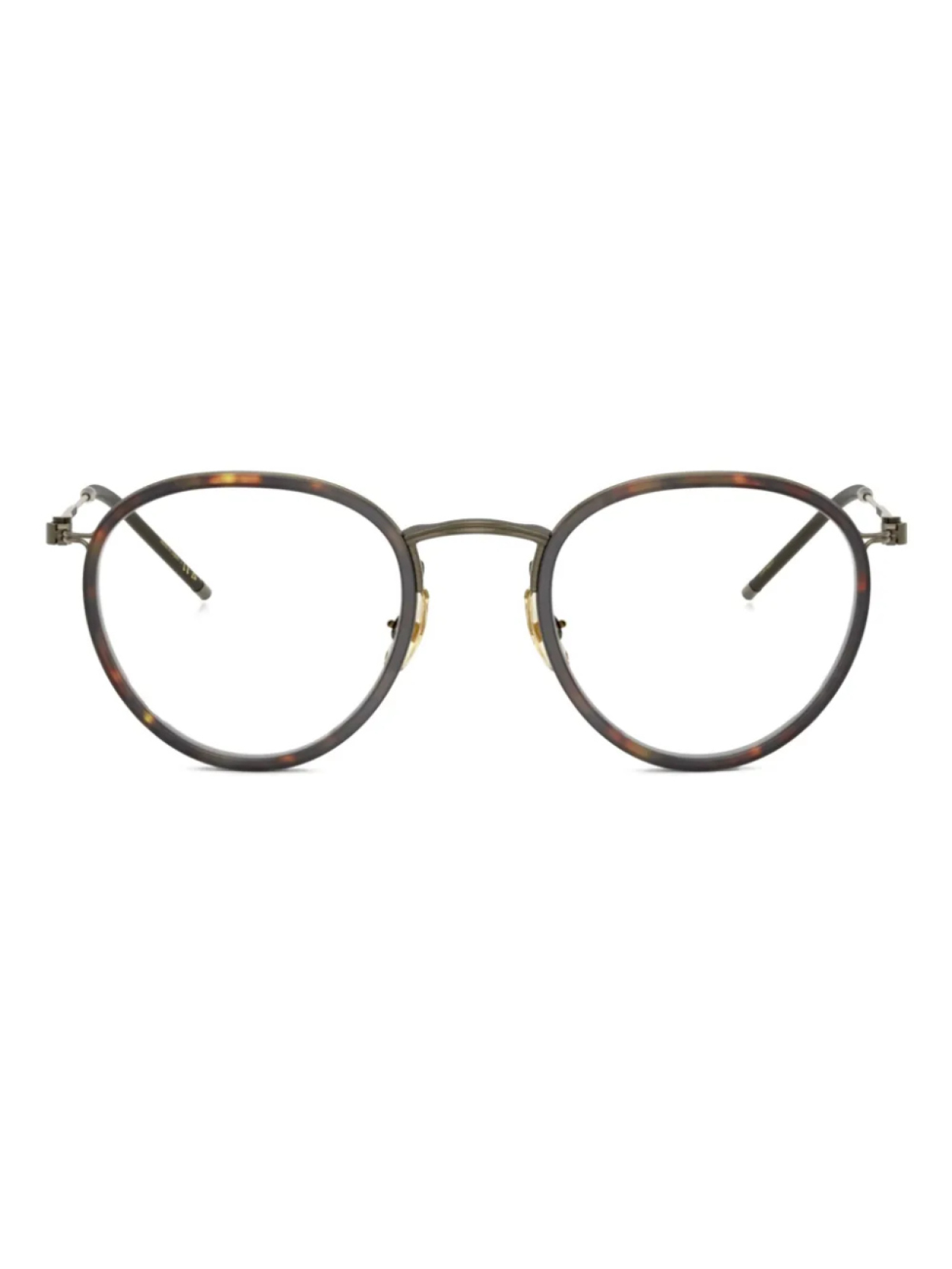 

Oliver Peoples round-frame очки, серебряный