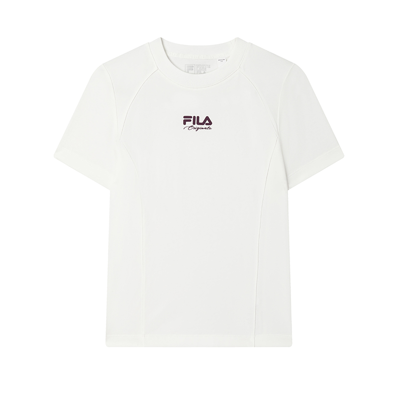 

FILA Футболка ORIGINALE женская cloud white, Белый, FILA Футболка ORIGINALE женская cloud white
