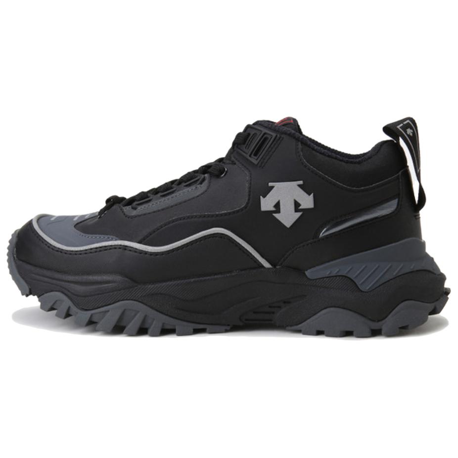 

DESCENTE Movewear Slip Resistant Abrasion Resistant Mid top Casual Shoes Unisex Black