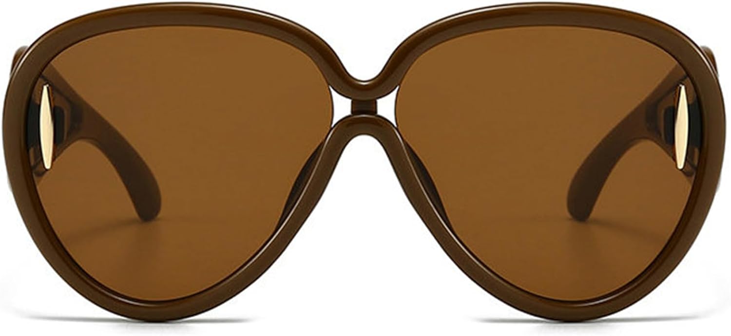 

Willochra — большие солнцезащитные очки в стиле панк для женщин и мужчин, модель 2024, роскошные круглые солнцезащитные очки для женщин, для занятий спортом на открытом воздухе, солнцезащитные очки F25, C12