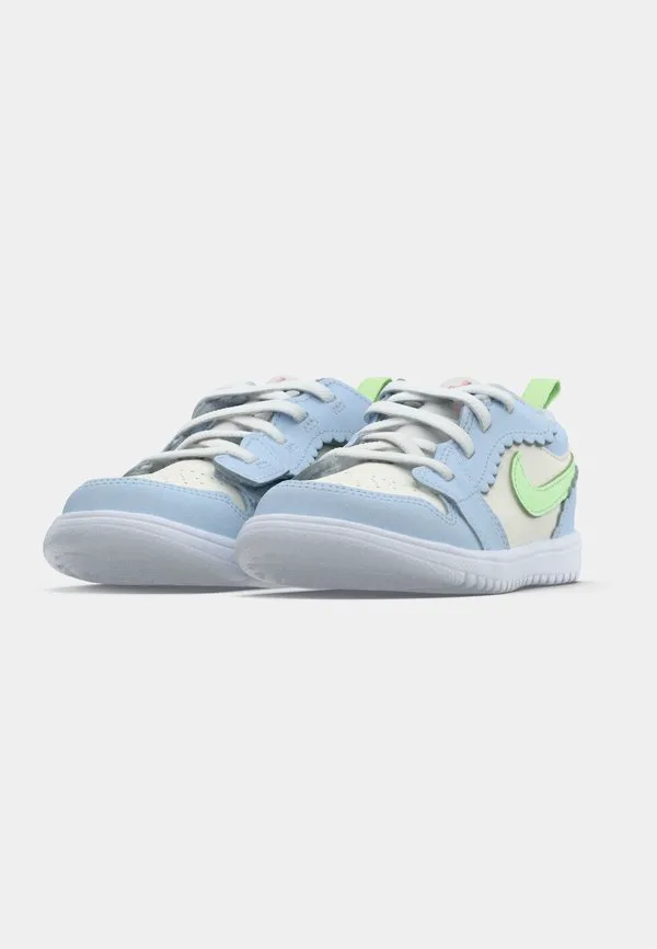 Кроссовки jordan 1 alt se унисекс Jordan, Half Blue/Vapor Green/Sail/White/Med Soft Pink — фото 3