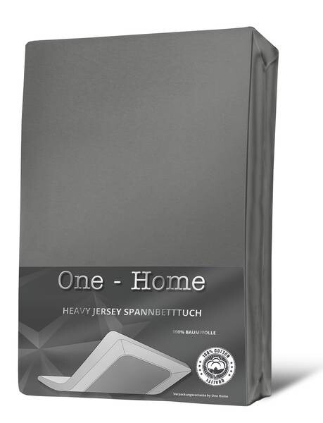 

Простыня One-Home 200x200 cm Heavy, 200x4x200 см, серый