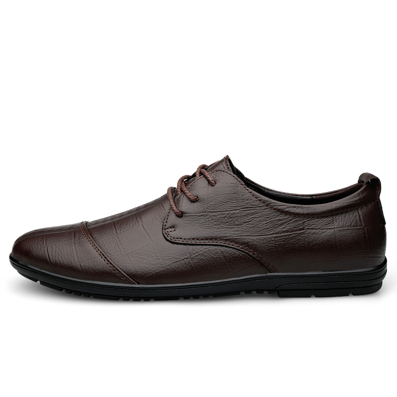 

XIMO BULL Мужские повседневные туфли мужские низкие черно-коричневые коричневые, цвет Brown