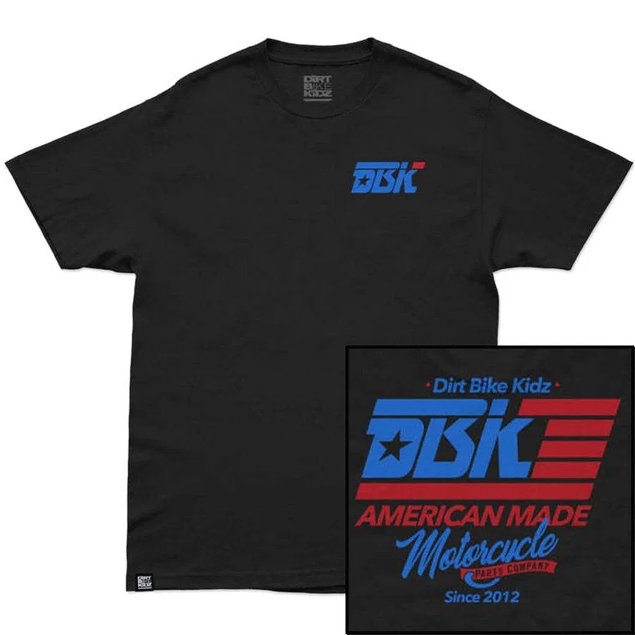 Футболка с молодежным гимном Dirt Bike Kidz, Black