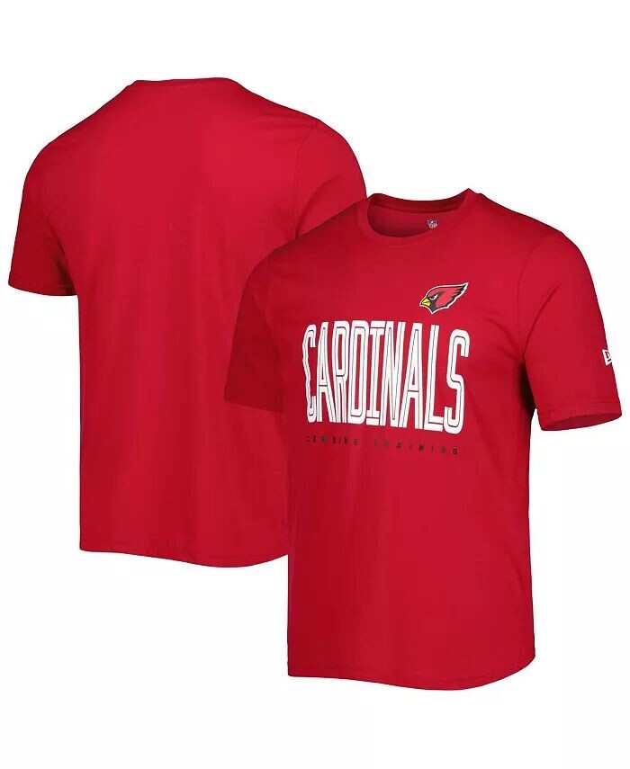 

Мужская футболка Cardinal Arizona Cardinals Joint Authentic Training Huddle Up New Era