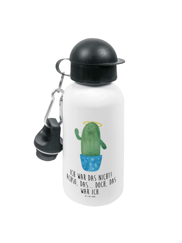 

Mr. & Mrs. Panda Бутылка для воды с изображением кактуса и надписью белого цвета