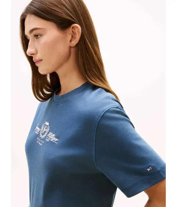 Футболка VARSITY loose fit Tommy Hilfiger, темно-синий — фото 4