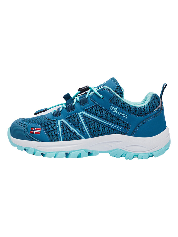 

Кроссовки Trollkids Sandefjord Hiker Low, бирюзовый