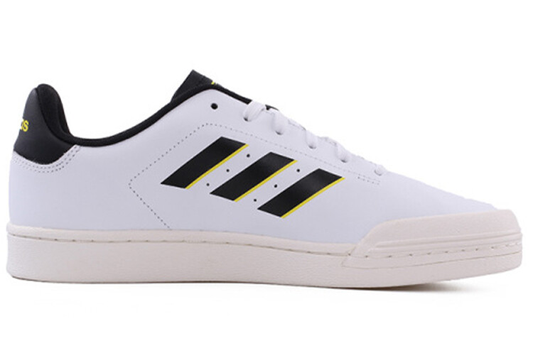 Обувь для скейтбординга Мужская низкая белая/черная Adidas Neo — фото 2