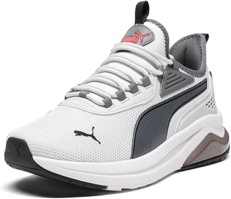 Мужские кроссовки PUMA Amplifier на шнуровке, повседневные, серые — фото 2