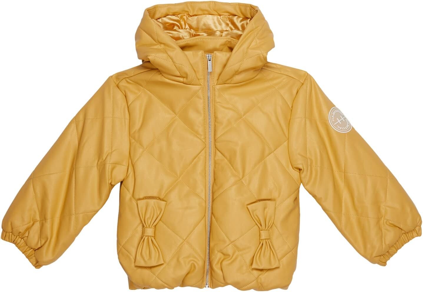 

Куртка HABITUAL girl Quilted Hooded Jacket, цвет Mustard