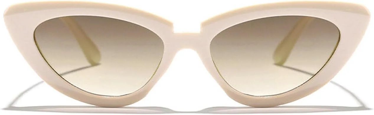 

Laureles Классические винтажные черные солнцезащитные очки цвета шампанского для мужчин, модные маленькие солнцезащитные очки «кошачий глаз» для женщин, C5