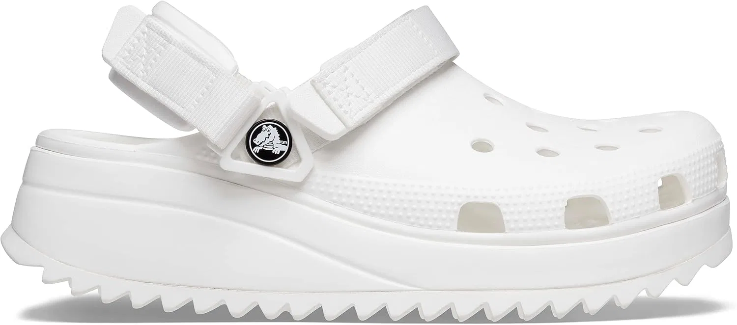 Кроксы Unisex Classic Hiker Clog Crocs, White — фото 3