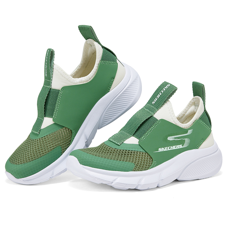 Детские кроссовки Speed ​​Trainer унисекс Skechers Kids, зеленый — фото 3